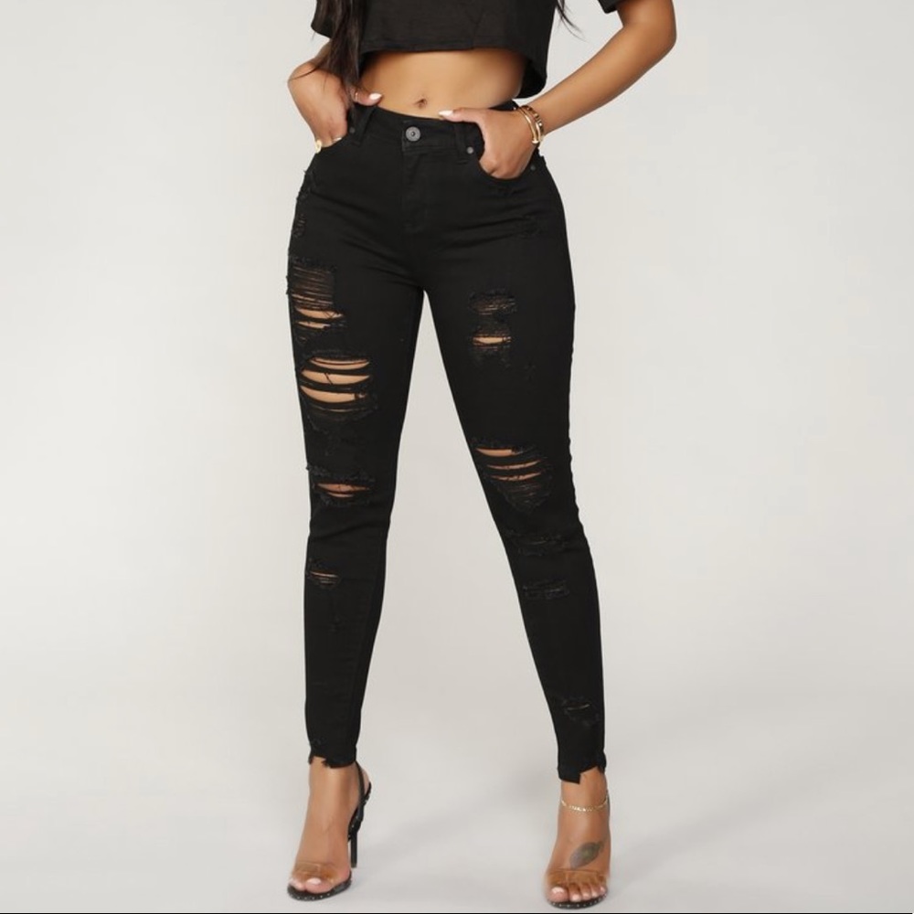 brand new fashion nova high rise jeans